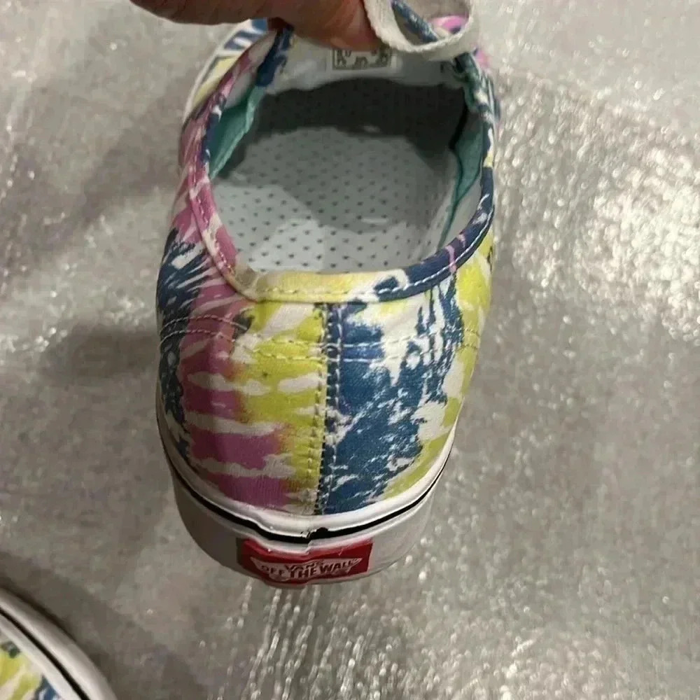 [US Men 8/US WMN 9.5]NWOT VANS Tie Dye  ComfyCush Sneakers - Picture 9 of 10
